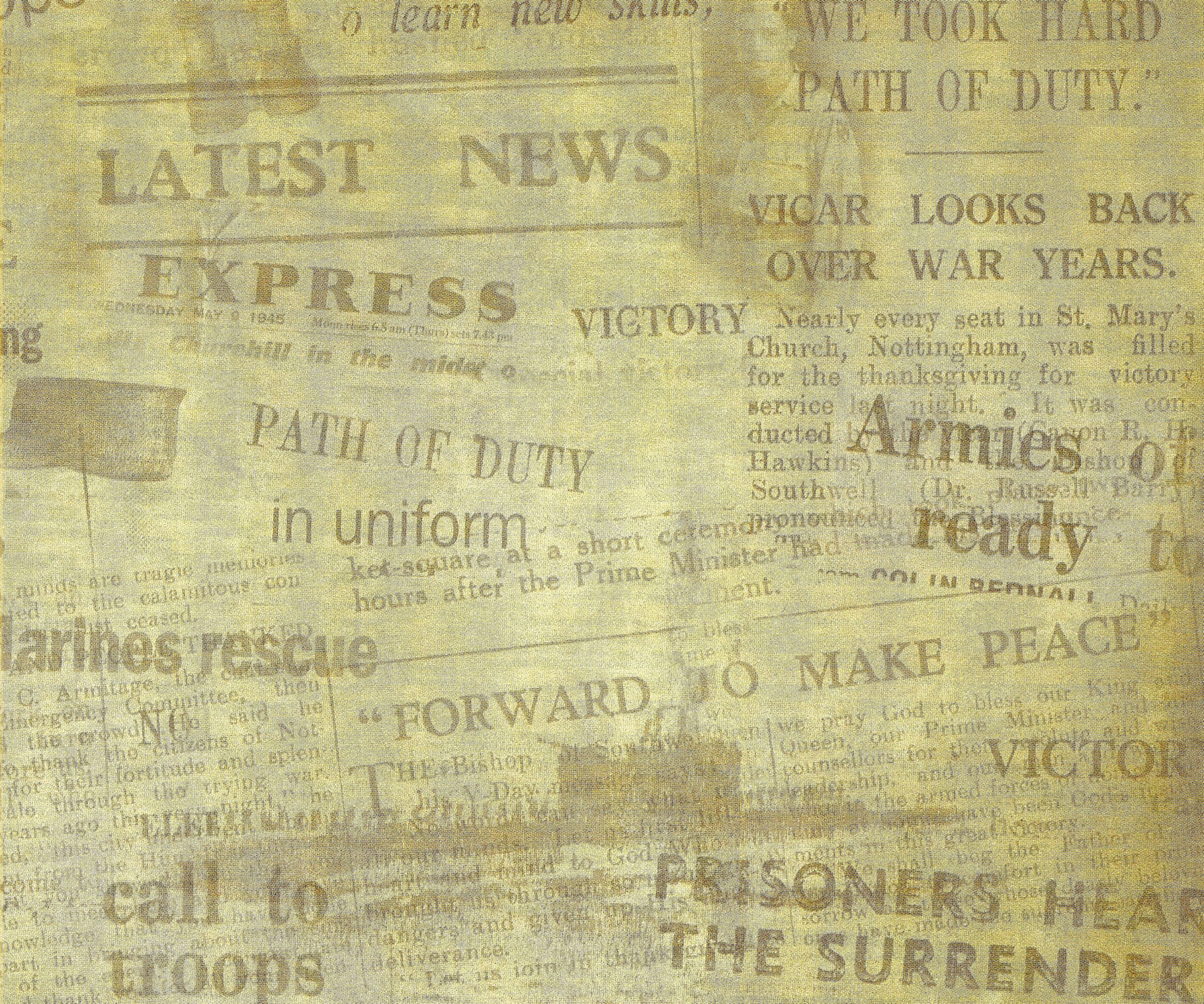 yellow old newspaper, texture newspapers, background, yellow old newspaper background
