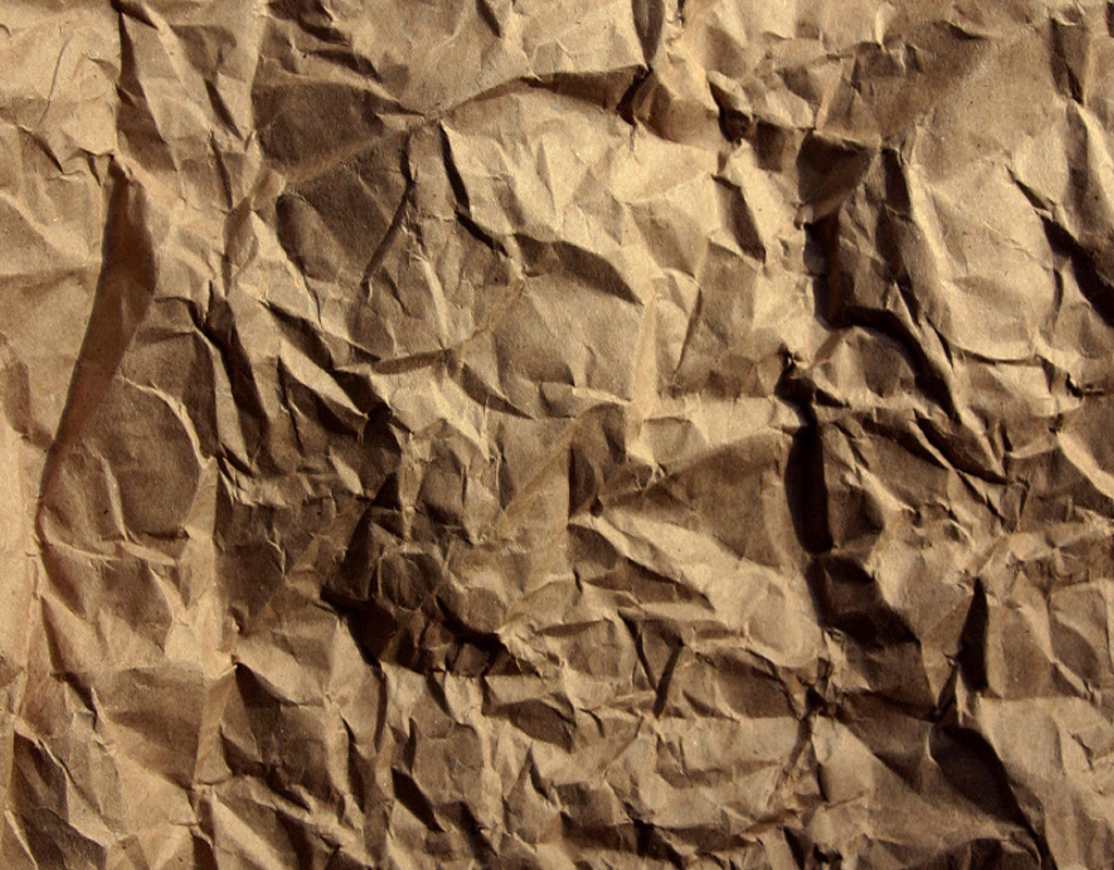 old brown creased paper texture background